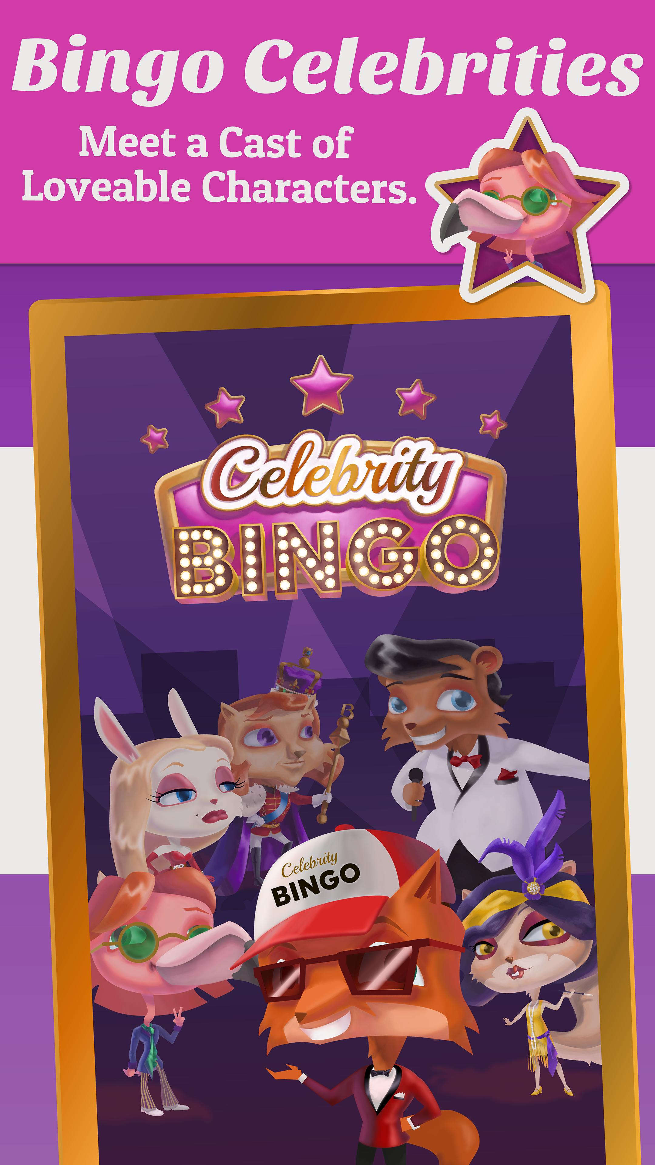 Celebrity Bingo - Offline Bingo Adventure