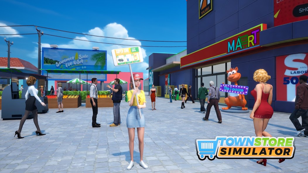 Townstore Simulator: 3D