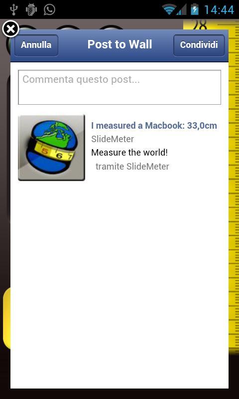 Slide Meter: Measure the world