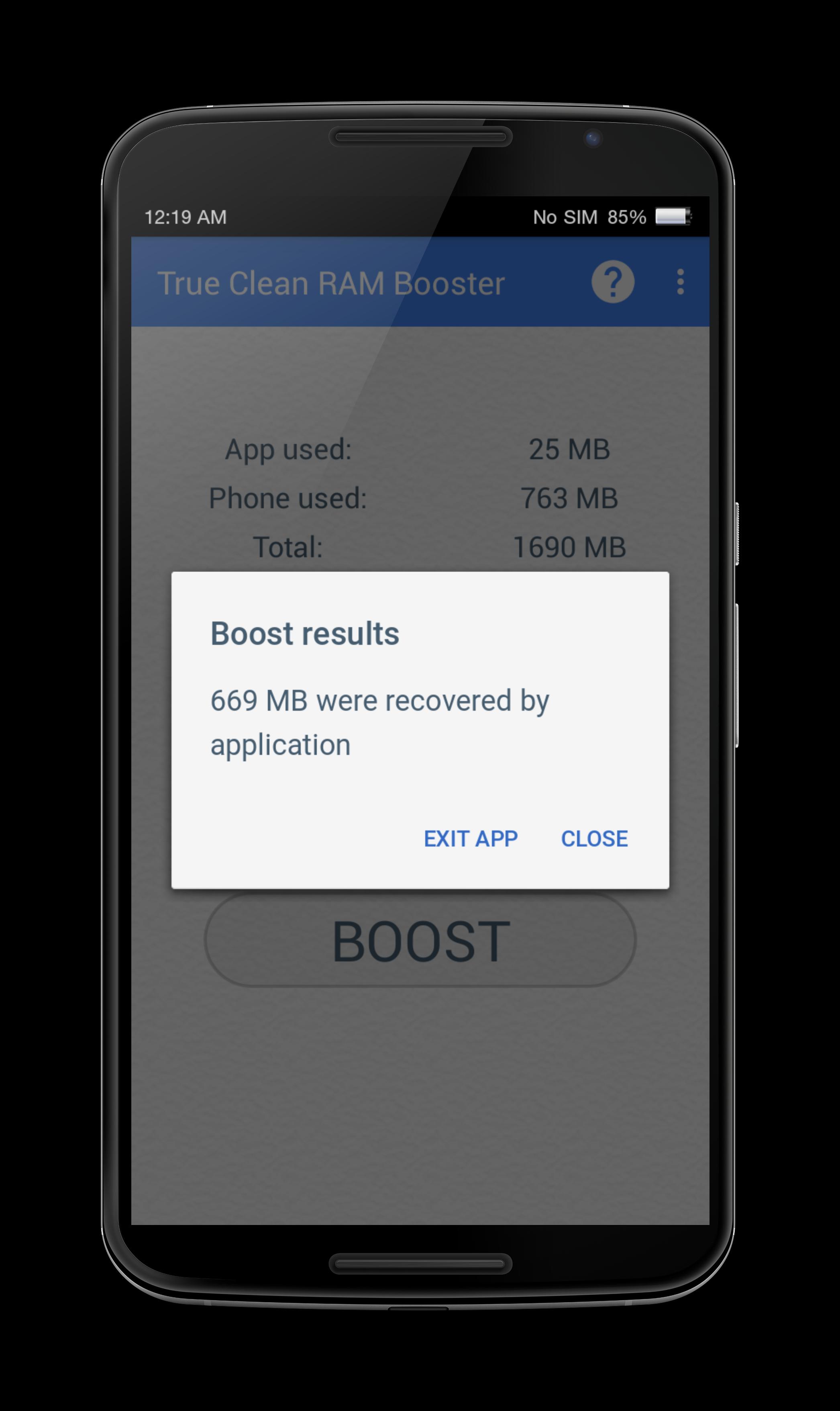 True Clean RAM Memory Booster