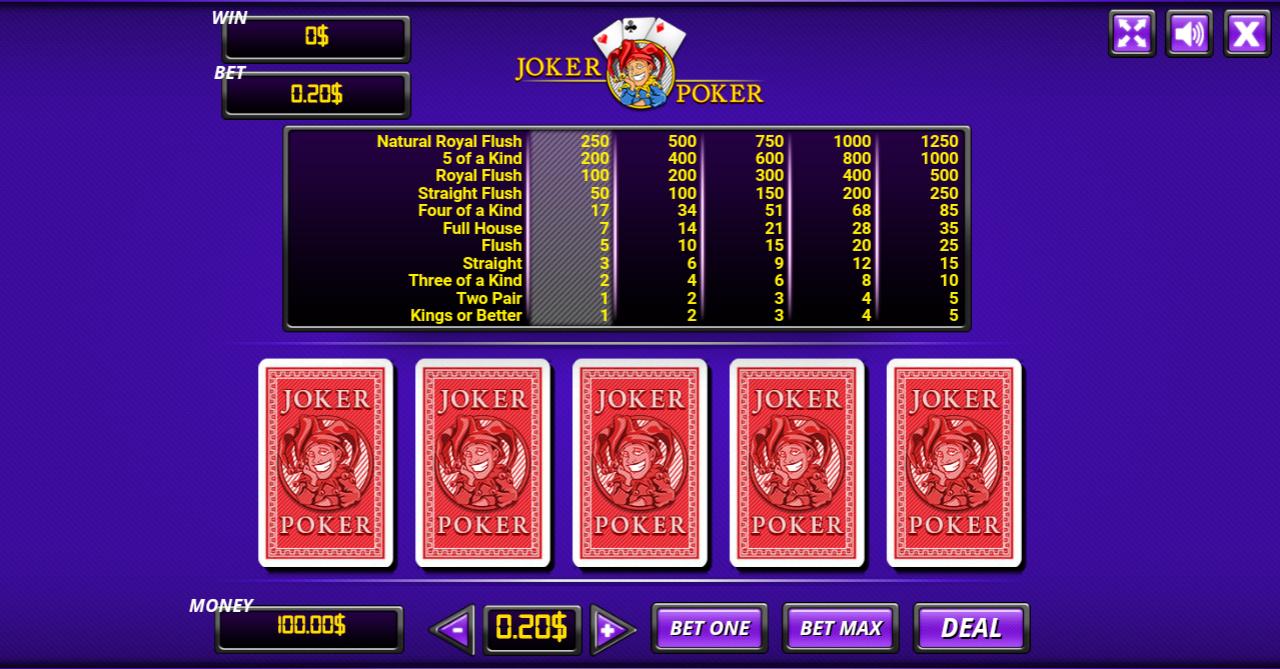 Joker Poker