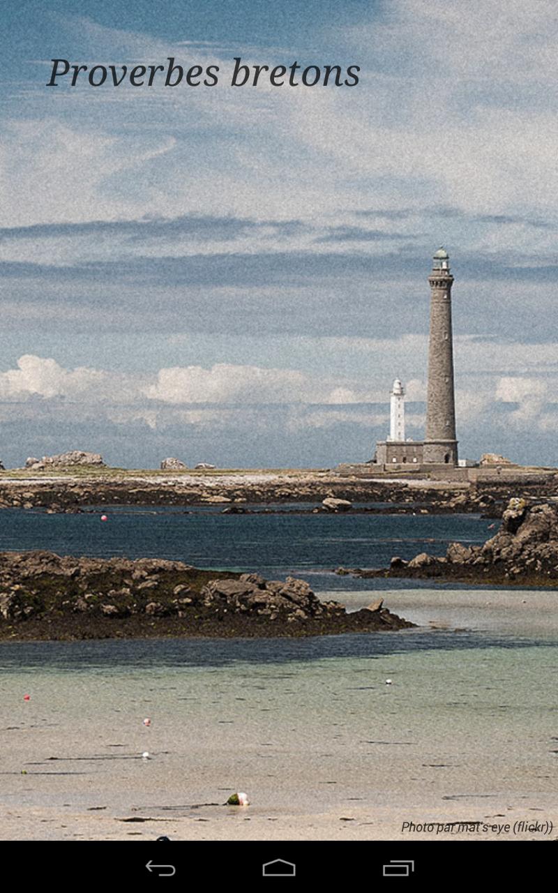 Proverbes de la Bretagne