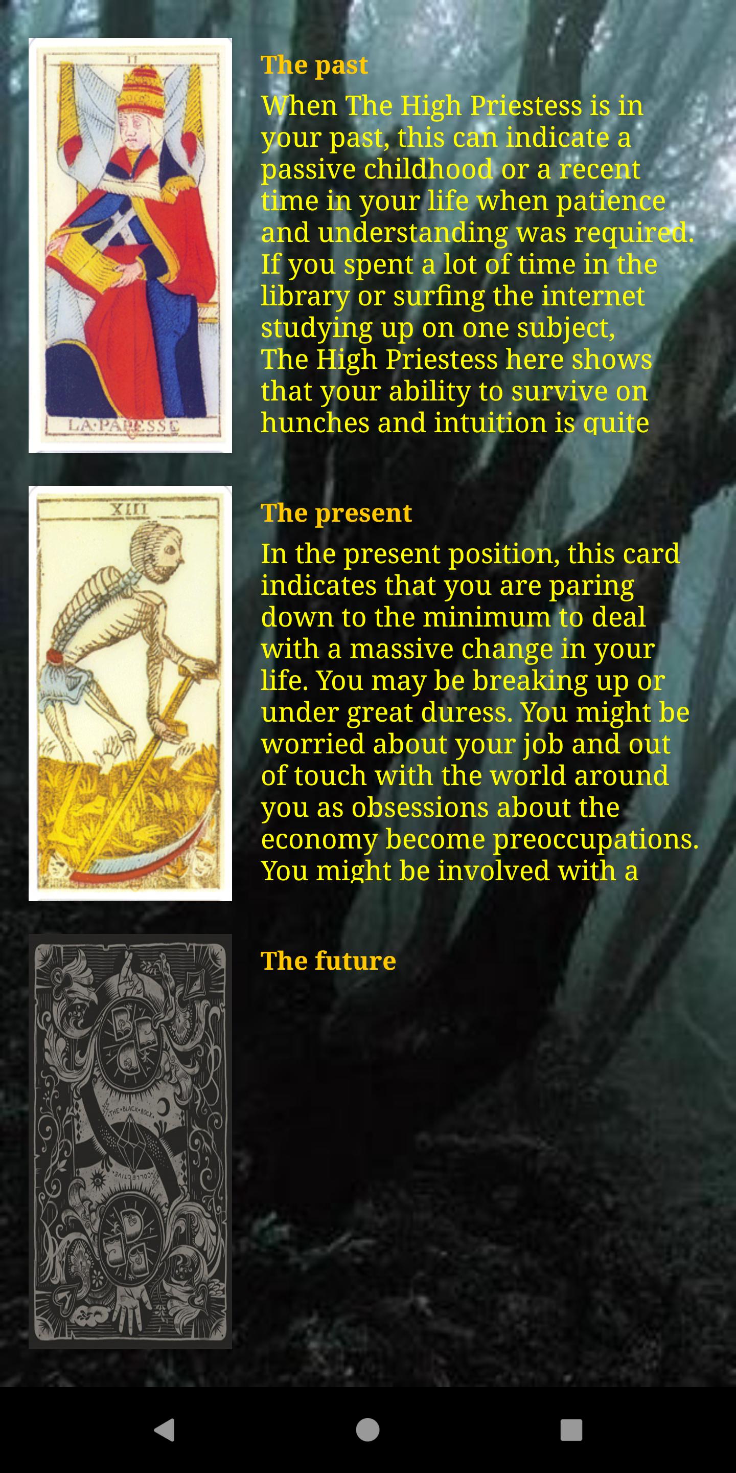 Tarot of the Elves lite