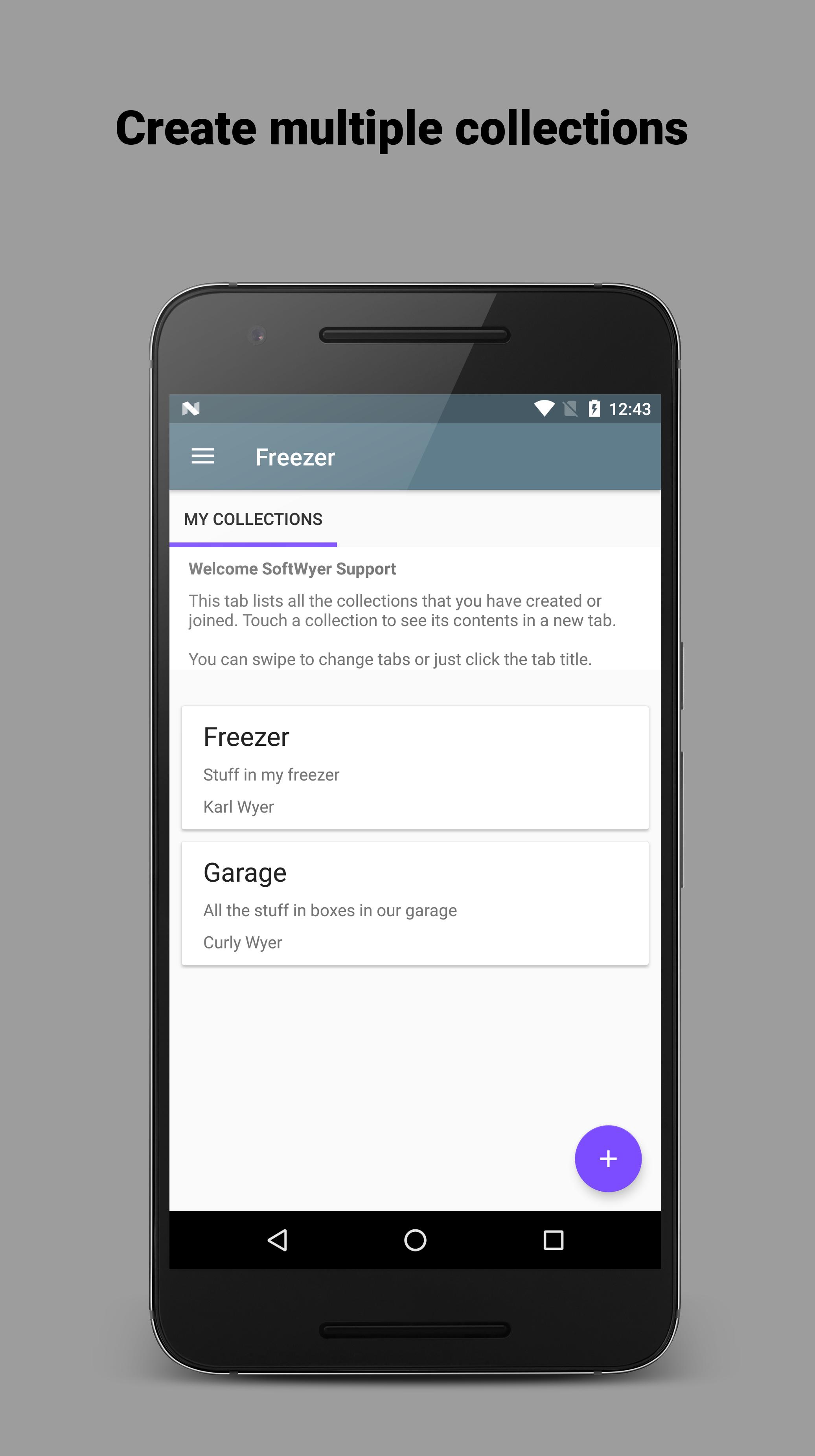 My Freezer Collection