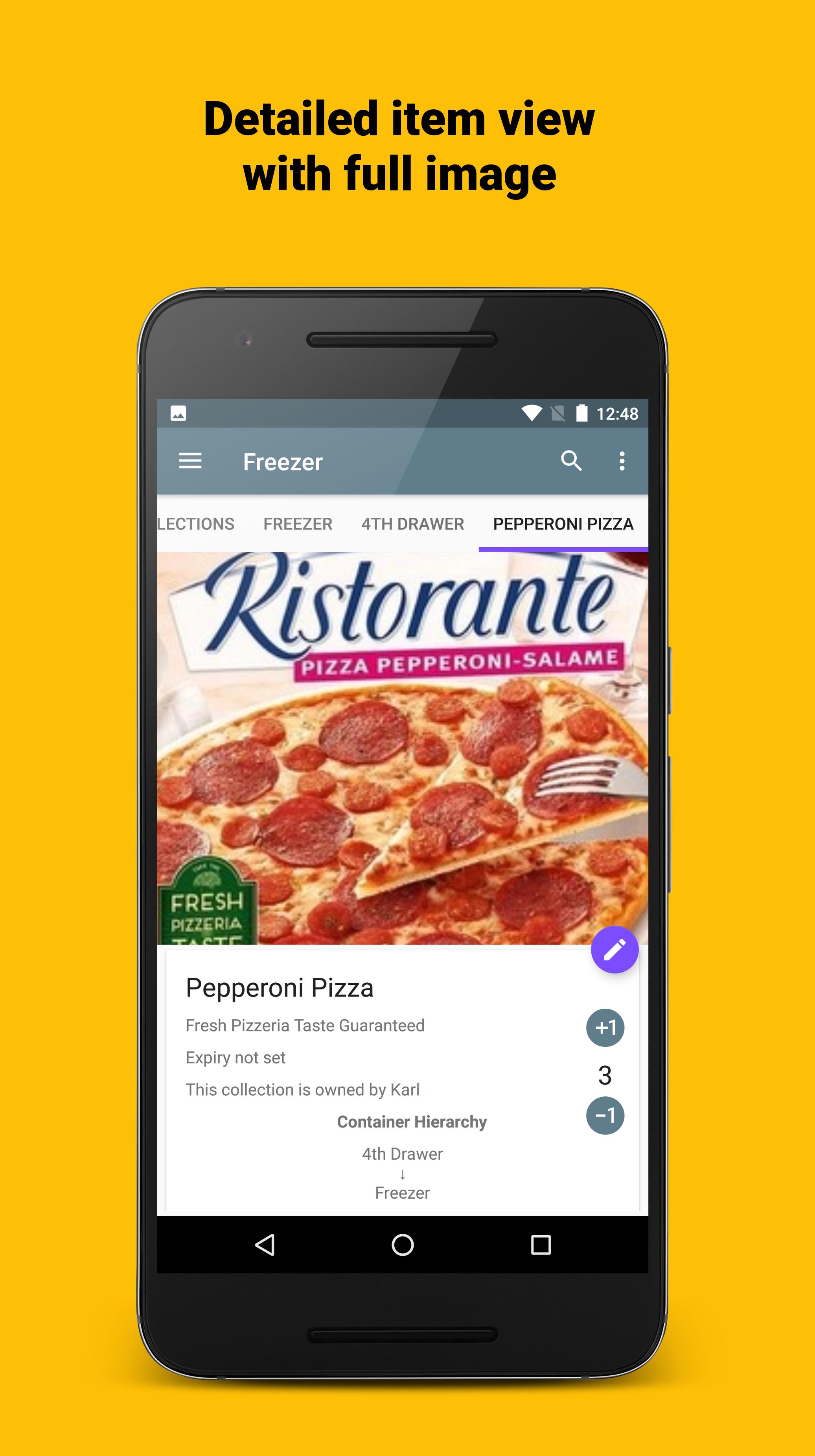 My Freezer Collection