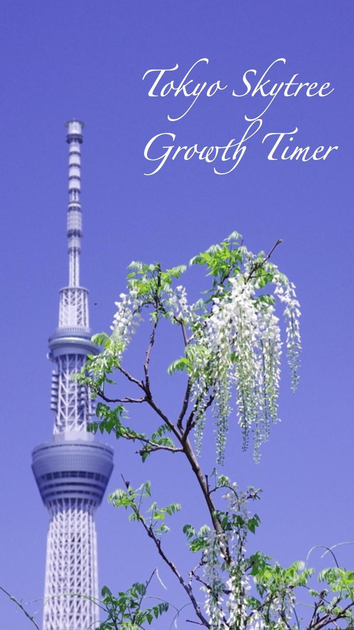 Tokyo Sky Tree Growth Timer