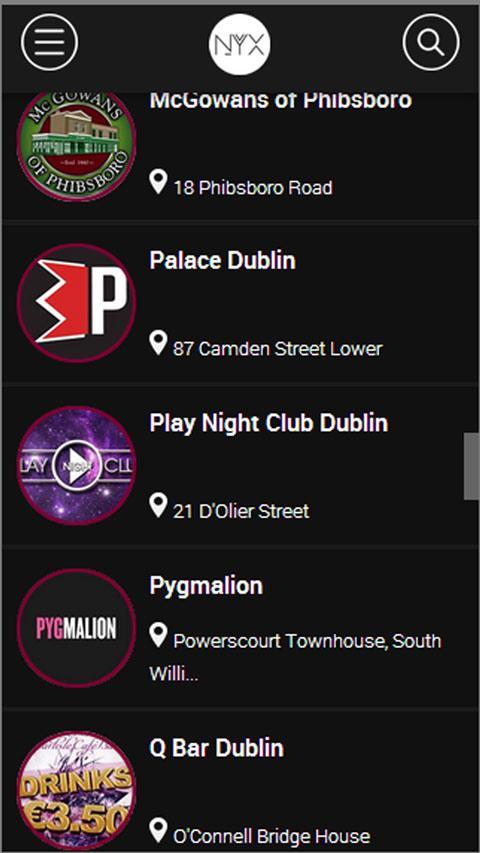 NYX Nightlife Dublin