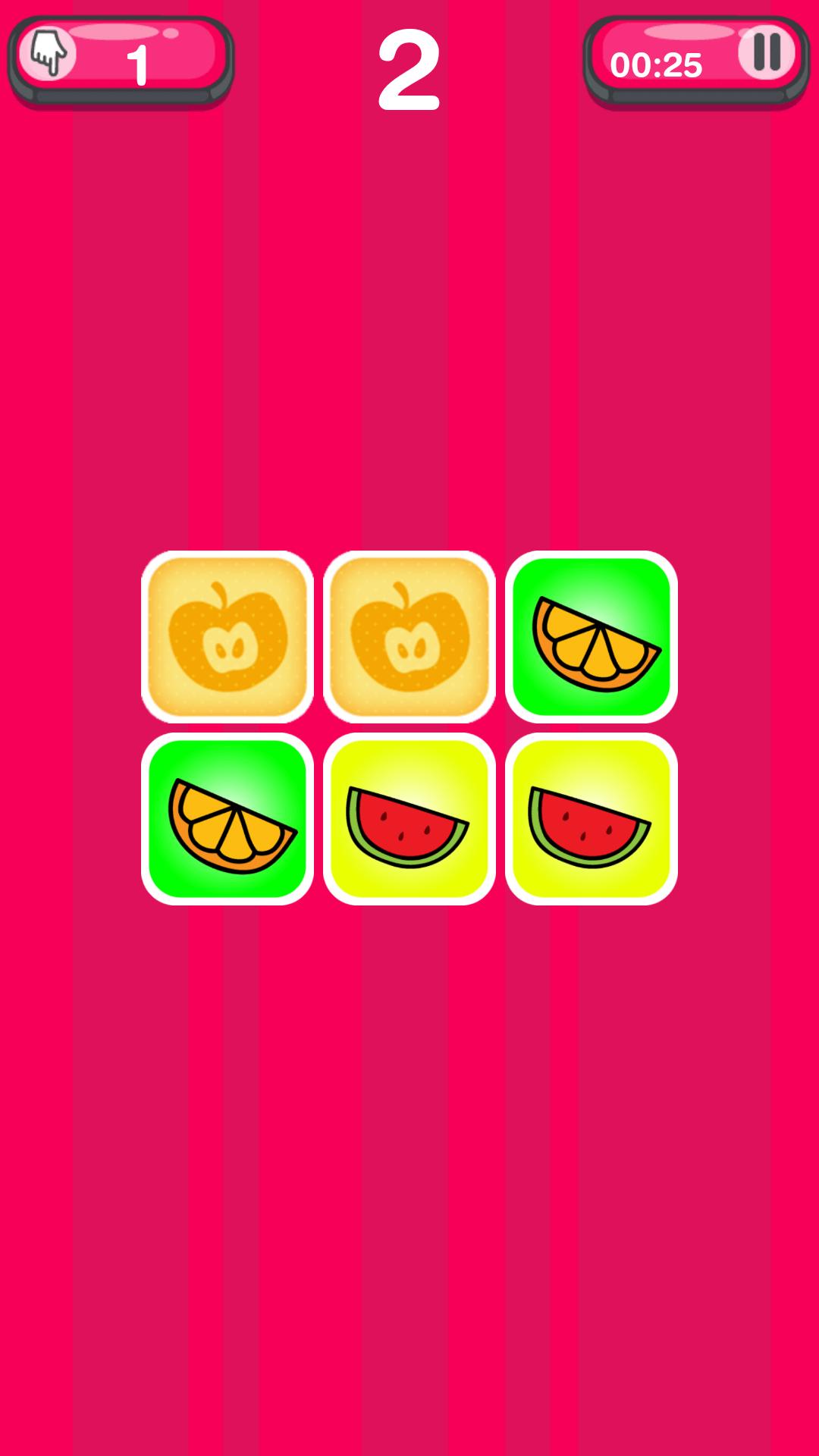 Fruits Matching Game for Kids