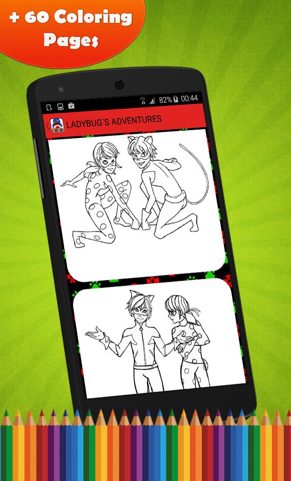 Coloring pages for Ladybug