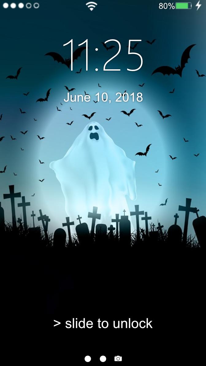 Ghosts Screen Lock
