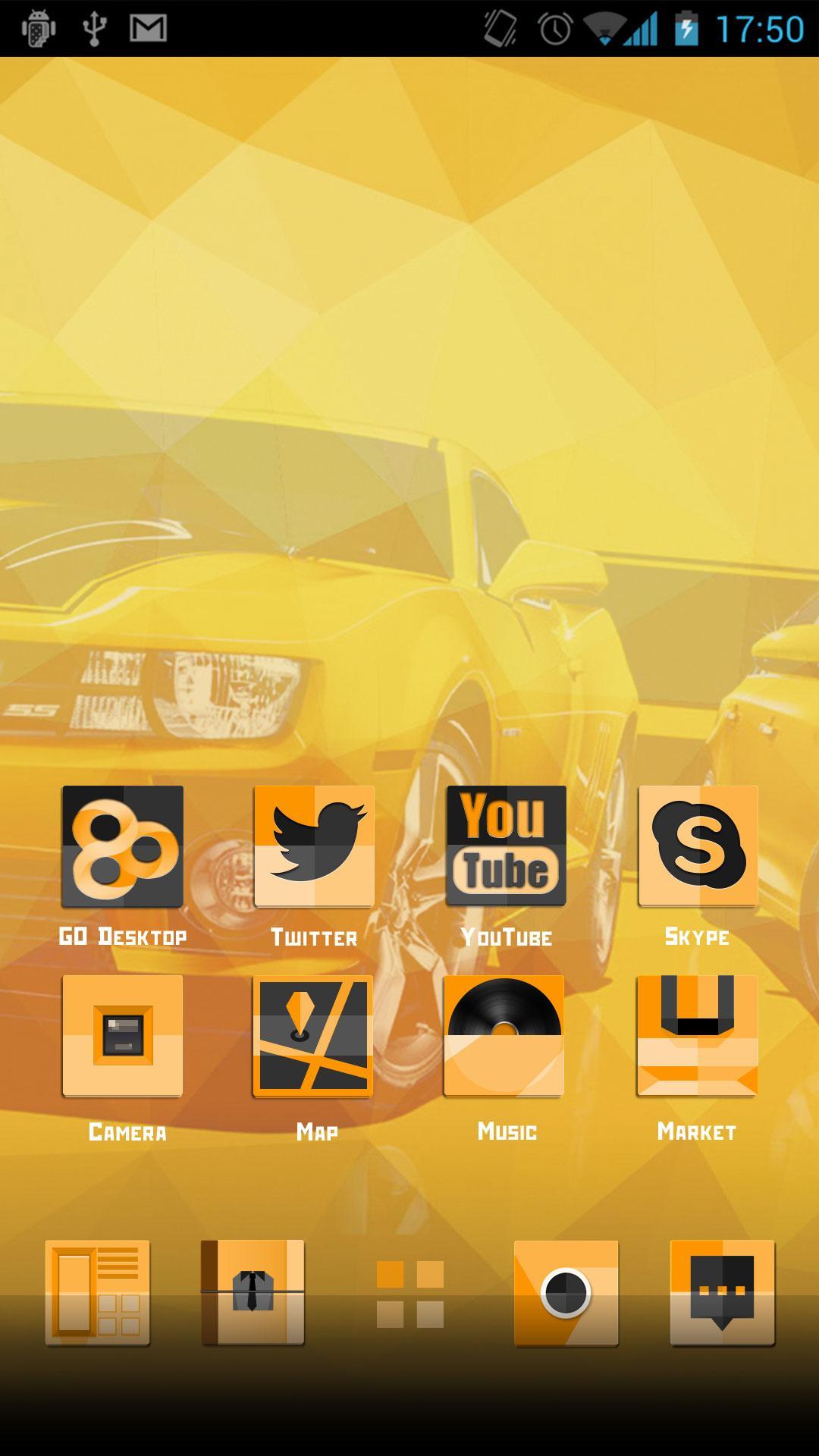 KIKURO GO Launcher Themeh