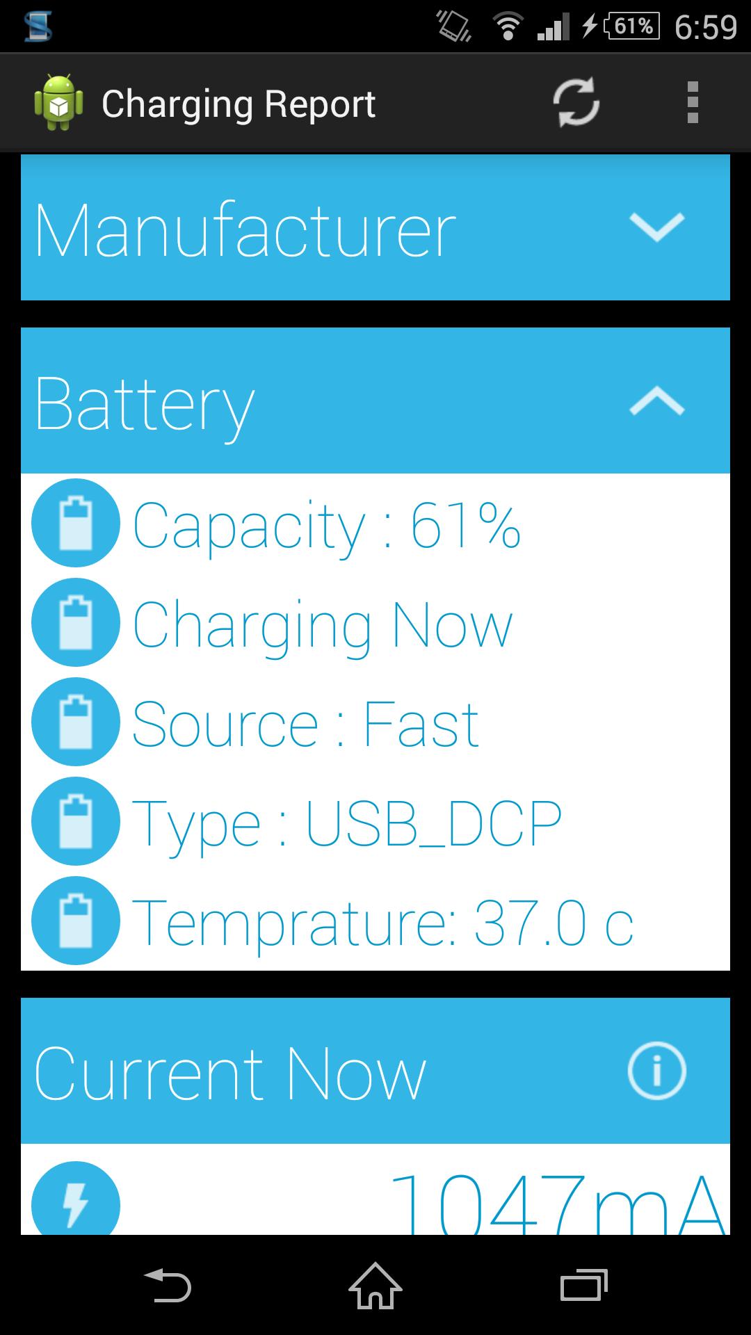 Charging Report