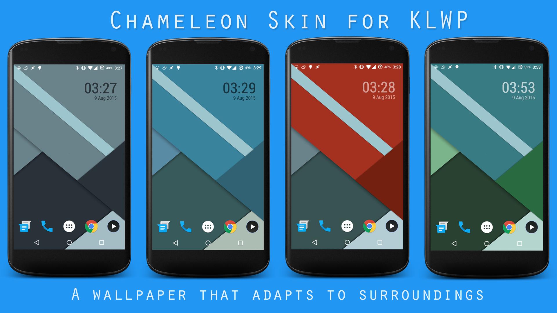 Chameleon Live Wallpaper KLWP