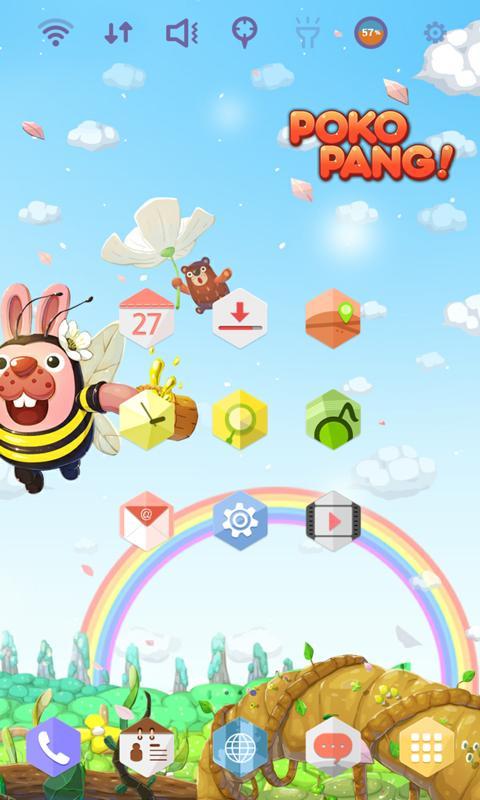 PoKo Pang launcher theme