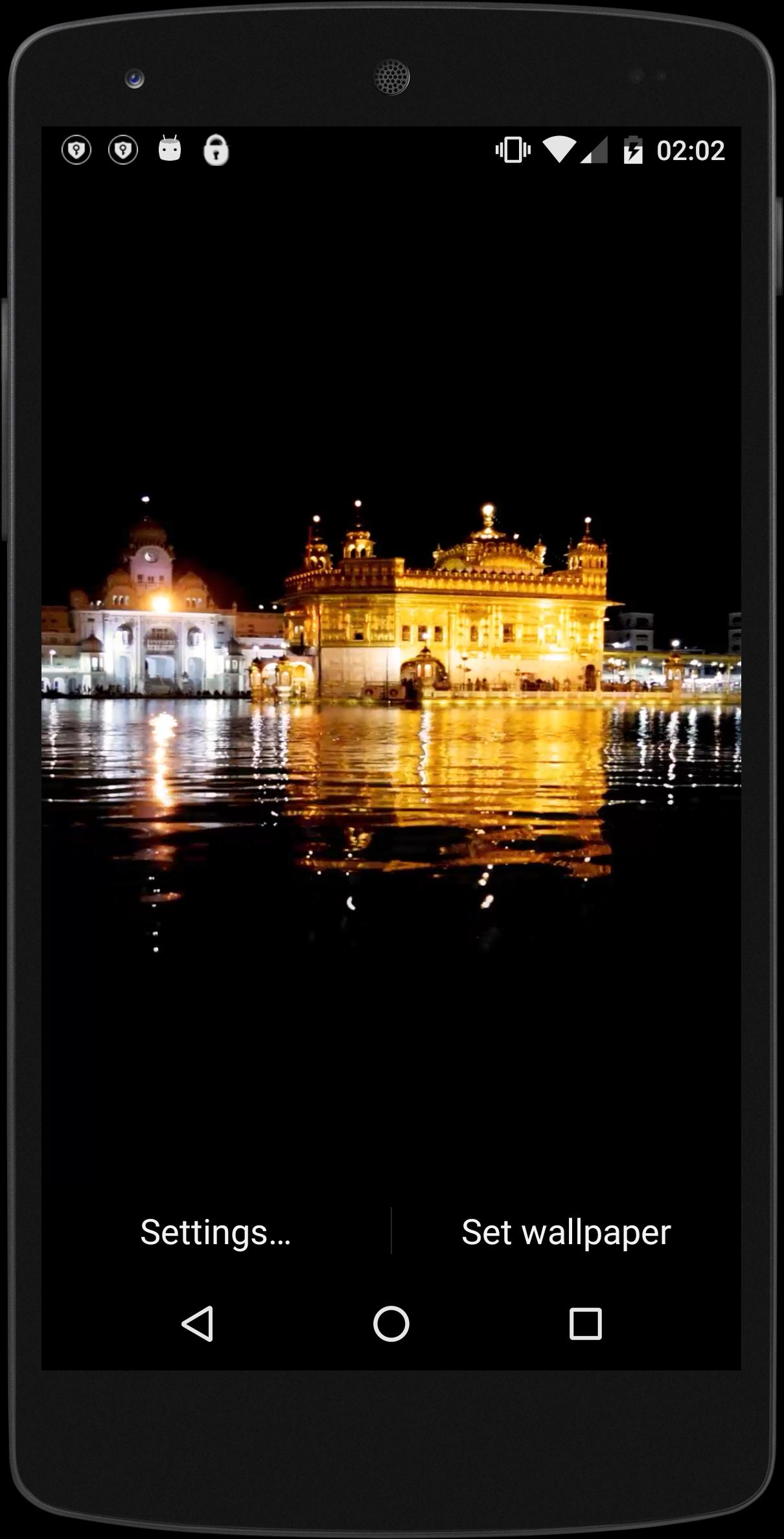 Golden Temple Live Wallpaper
