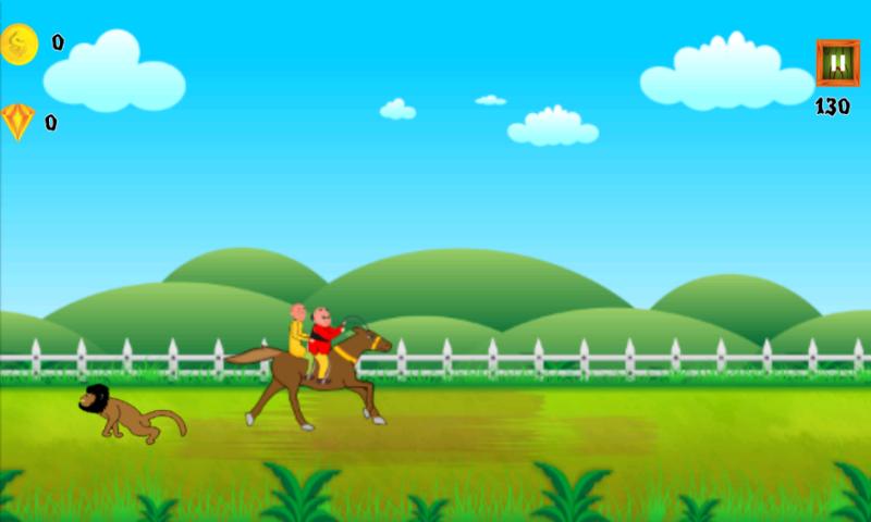 Motu Patlu Unicorn Rider