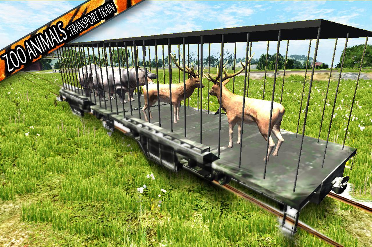 Zoo Animals : Transport Train