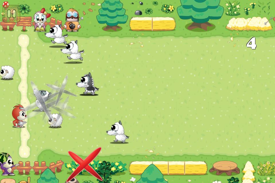 Sheepo Save - Smash Wolves