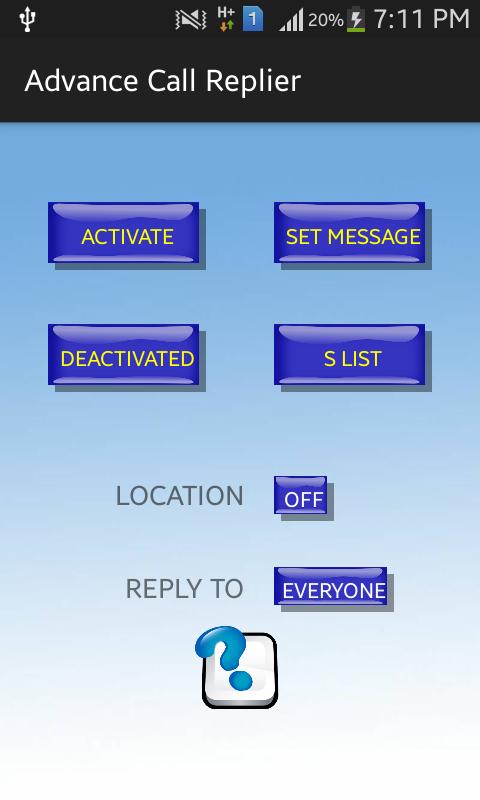 Advance Call Replier