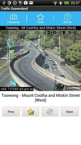 Traffic Cam Brisbane FREE