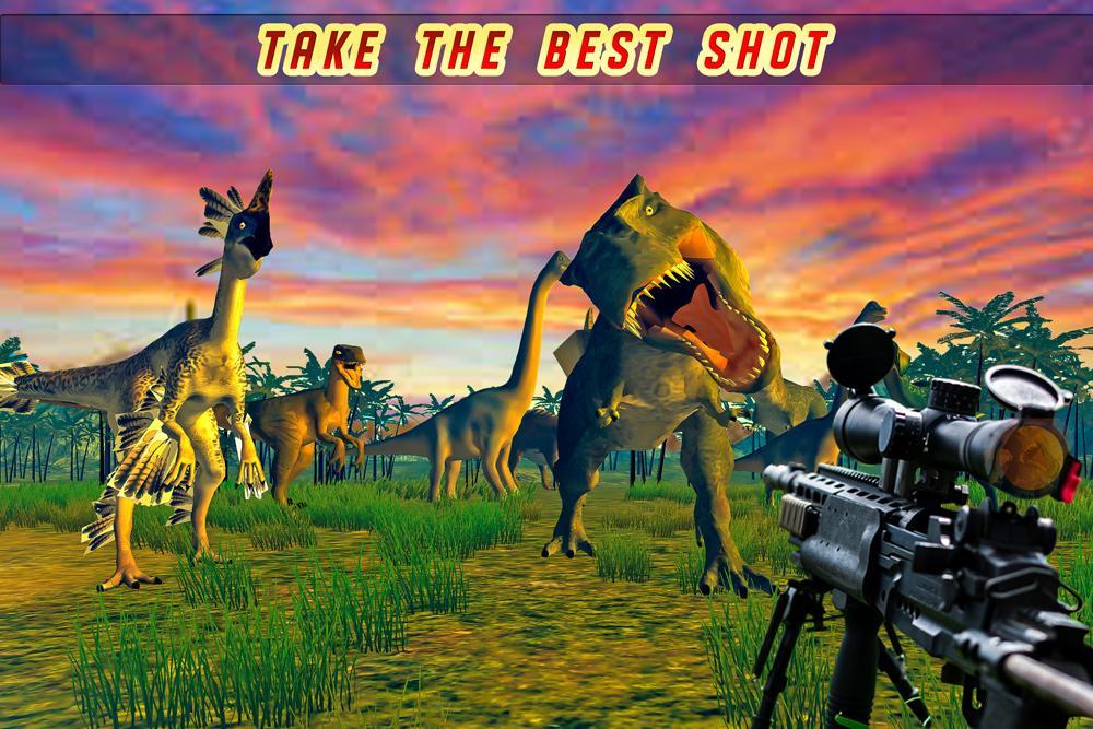 Dinosaur Hunter Sniper Shootin