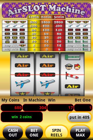 Air Slot Casino Machine
