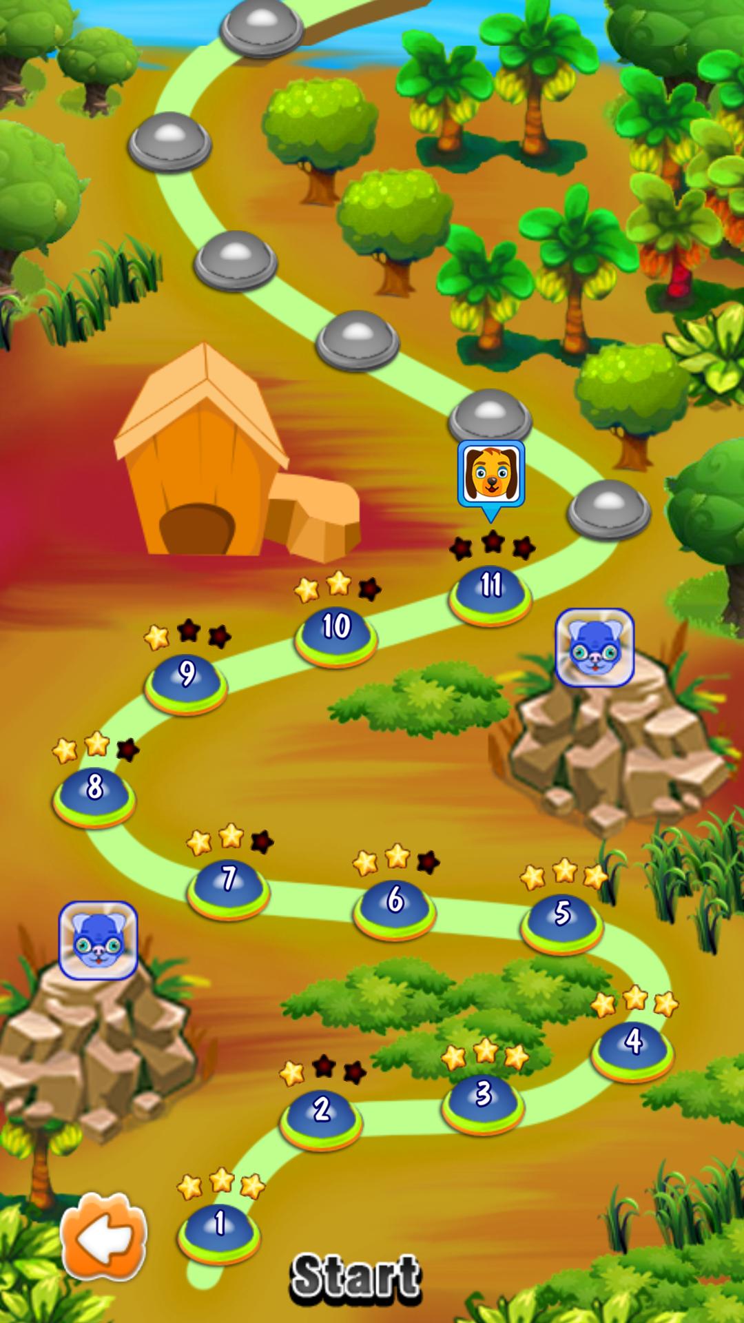 Cute Dogs Bubble Shooter