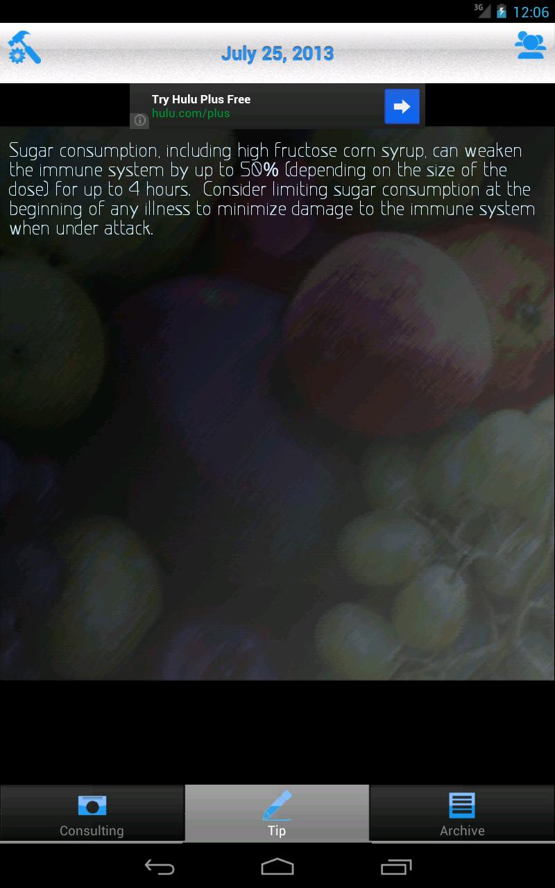 Health Tip of the Day