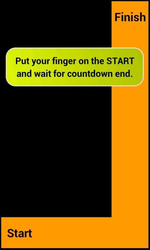 Finger touchscreen training