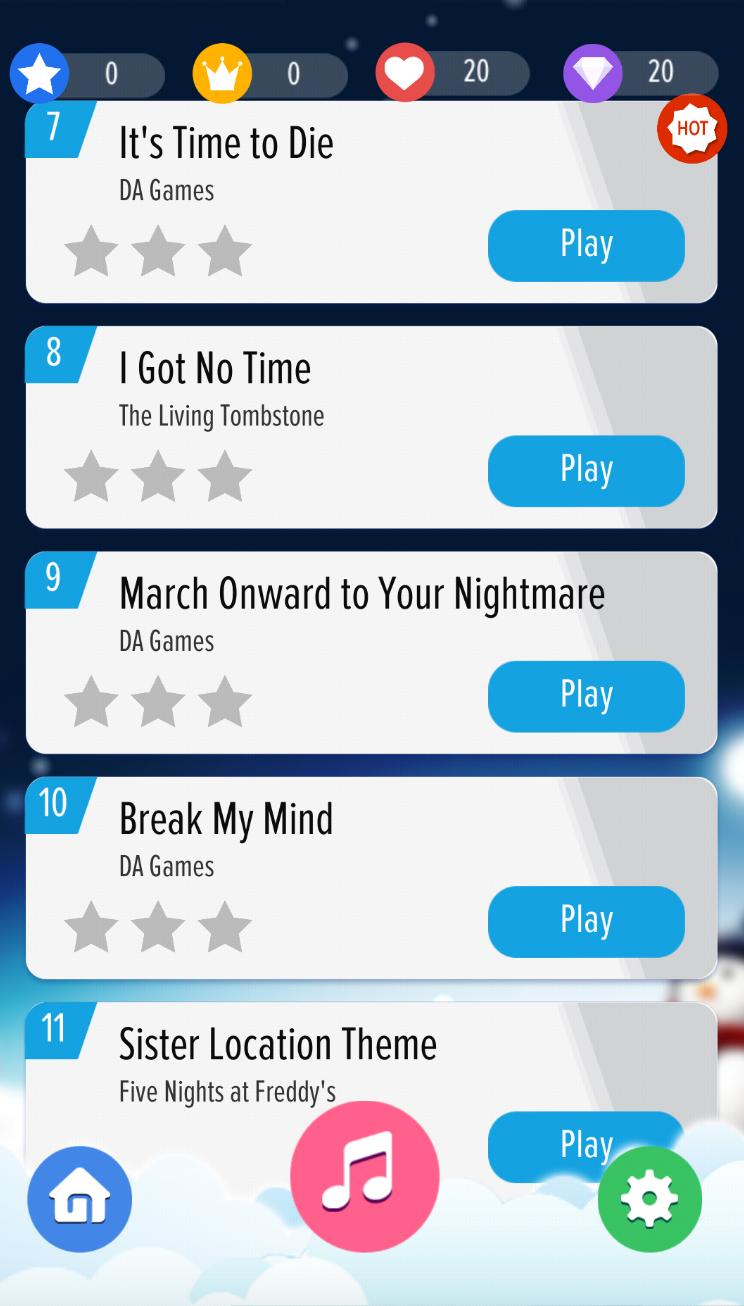 FNAF Piano Magic Tiles