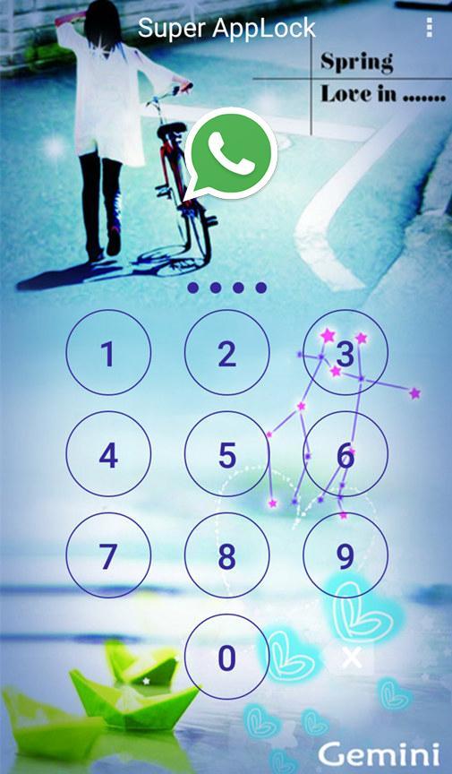 AppLock Theme Gemini