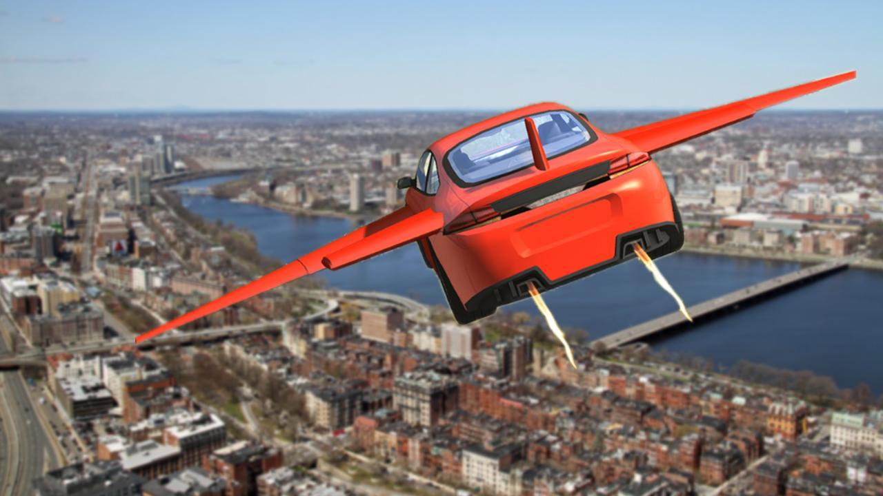 Extreme Stunt Flying Car