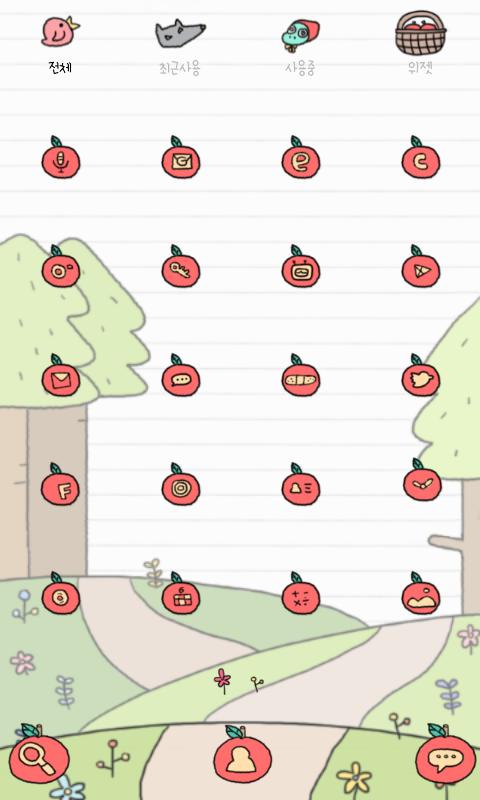 Red Hat Dodol launcher theme