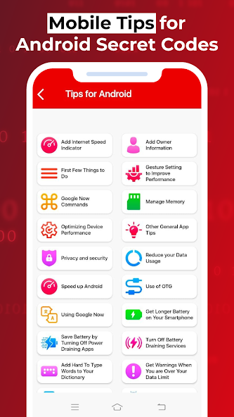All Secret Codes for Andriod