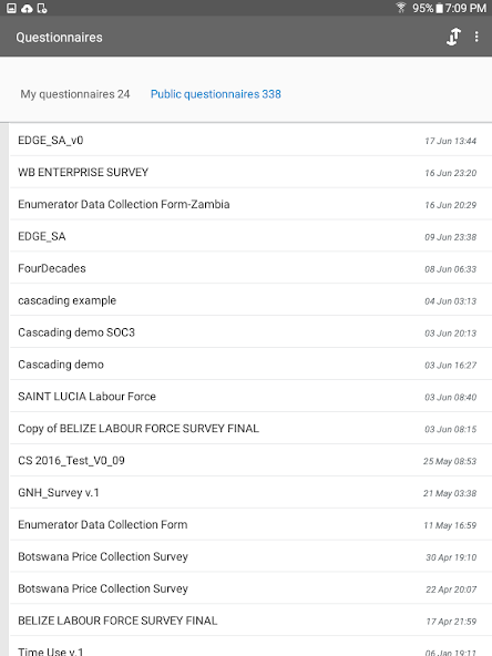 Survey Solutions Tester