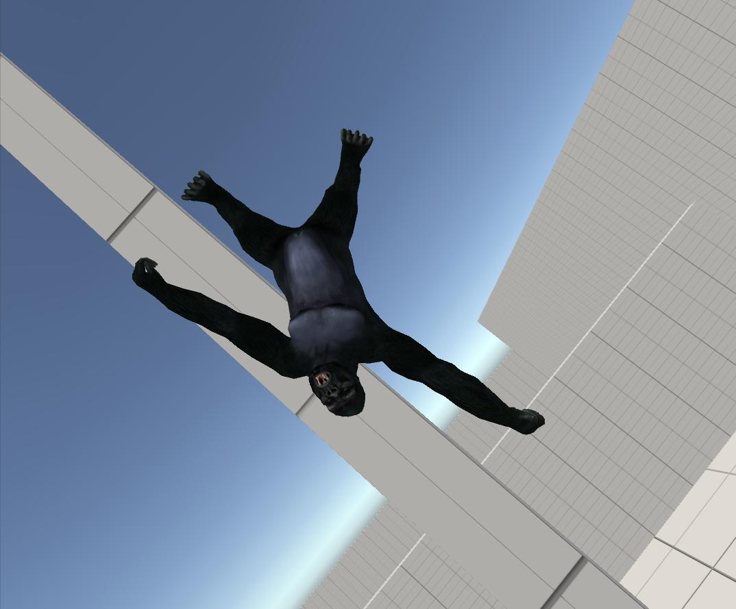 Mega Ragdoll Gorilla Fail