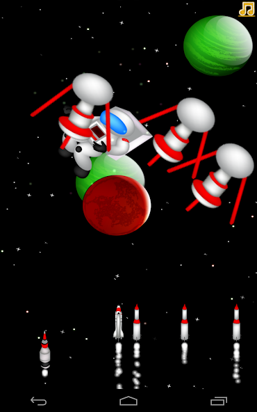 Toddlers Space Fireworks