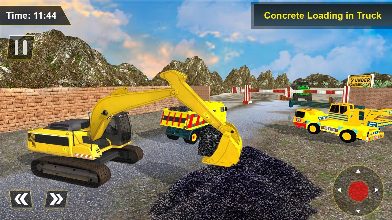 City Border Wall Construction