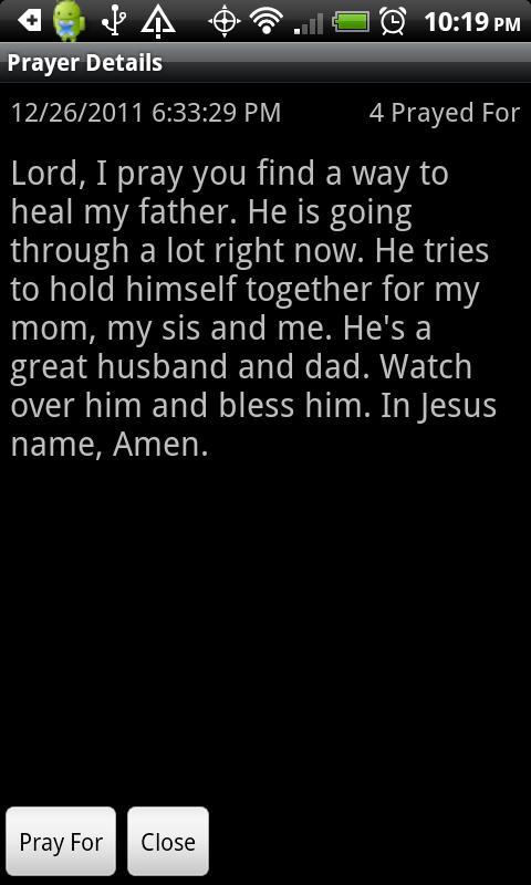 Thoughts and Prayers