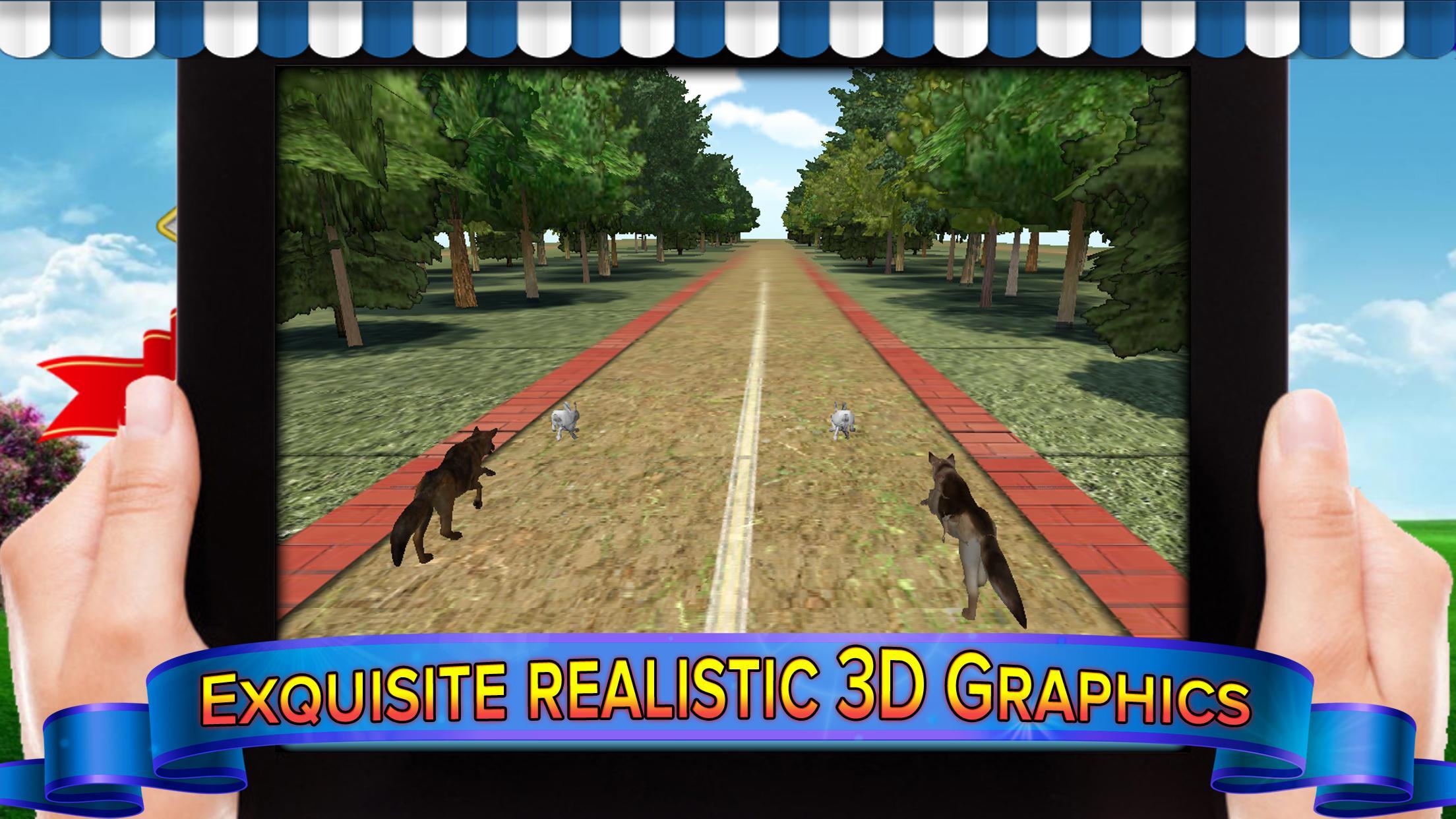 Dog Chase Rabbit Hunt Endless