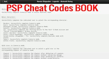 PSP Cheats Codes Book