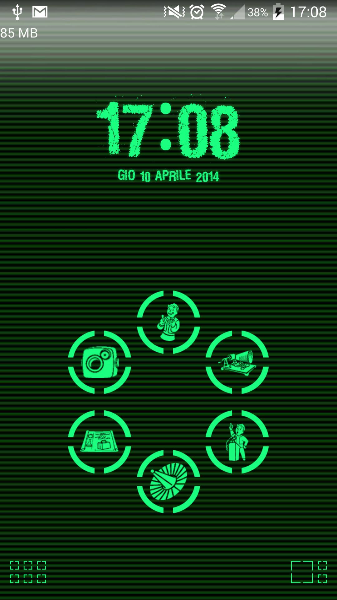 Green Phosphor Theme for Smart
