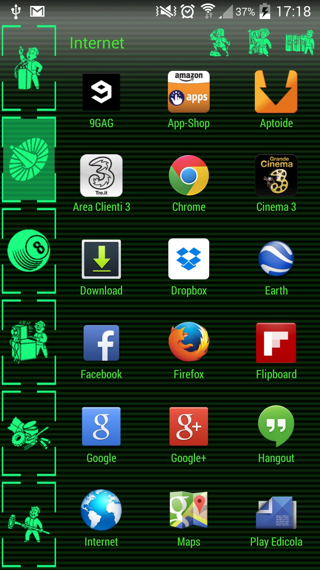 Green Phosphor Theme for Smart