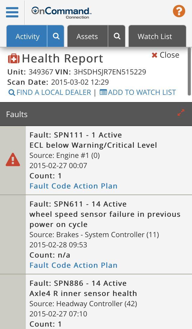 Navistar OnCommand Connection