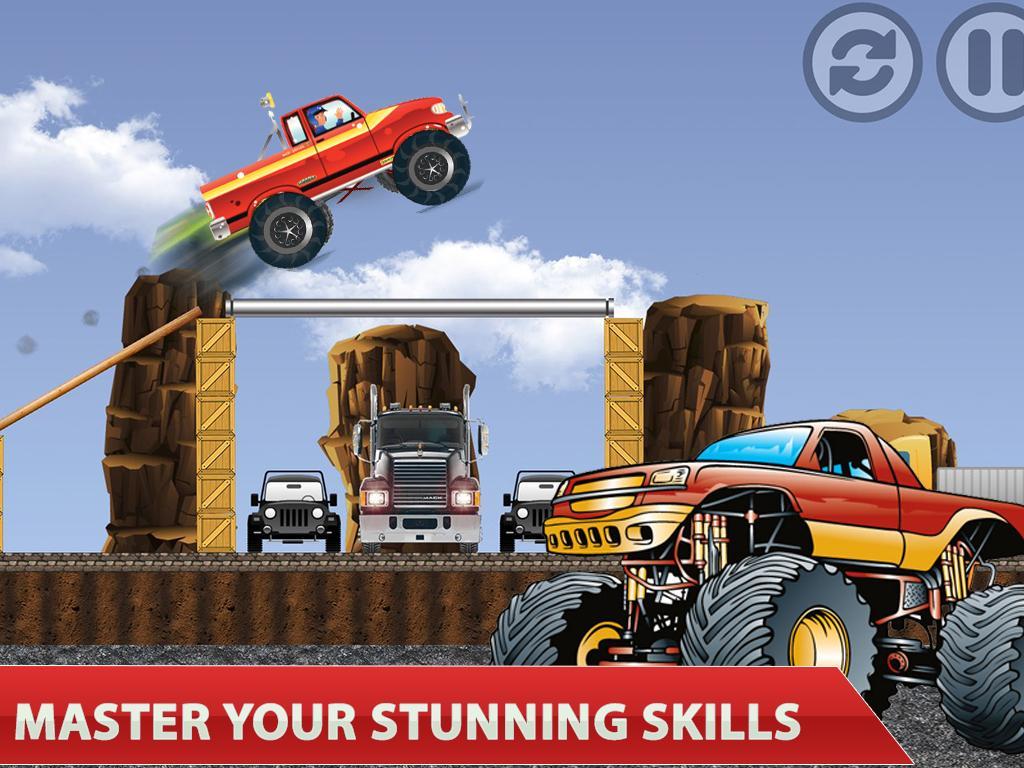 Monster Truck Driving & Stunt