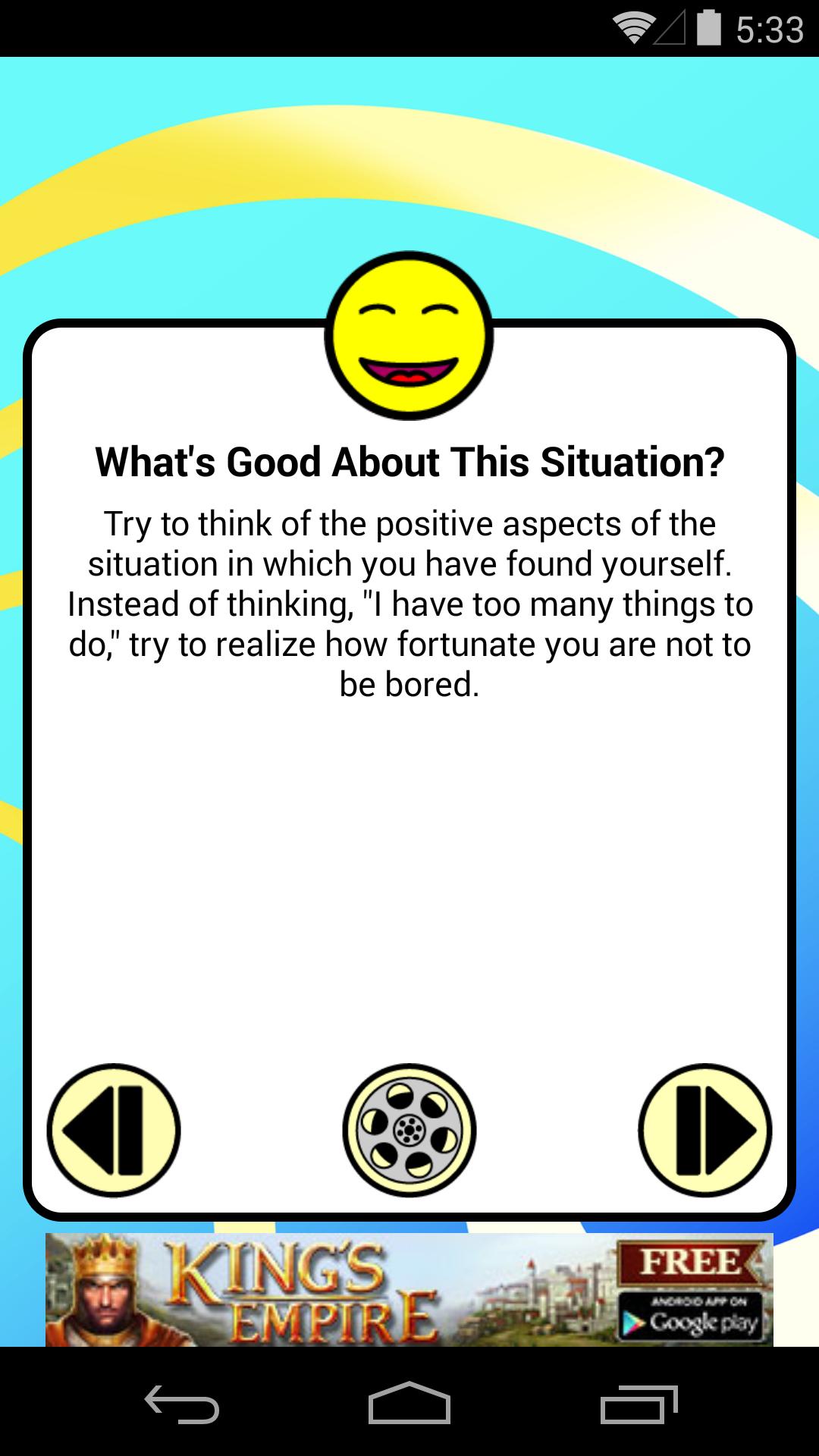 Be Happy! Lite: Happiness tips