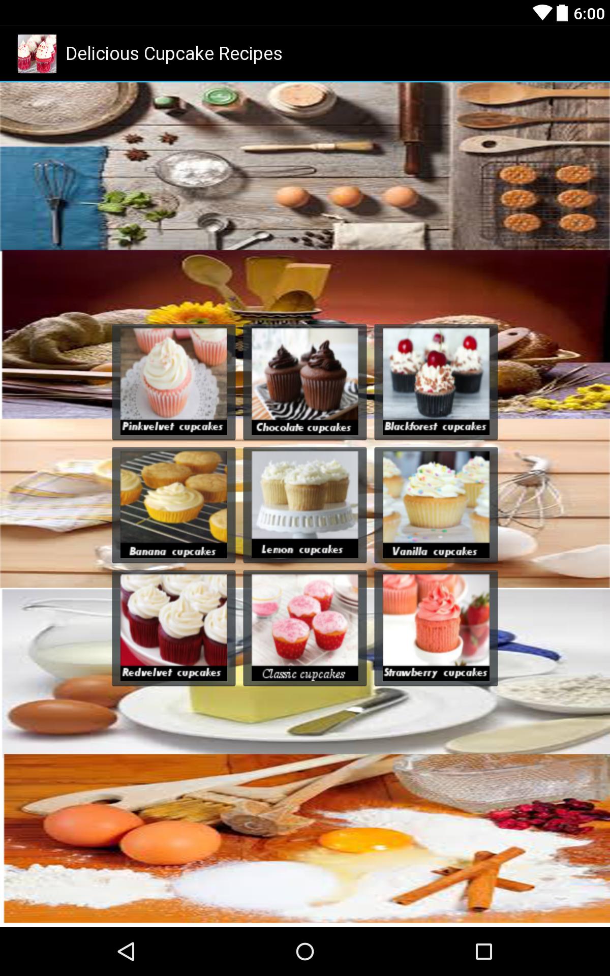 Delicious Cupcake Recipes