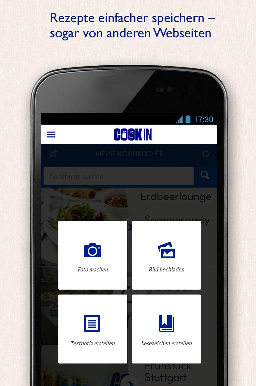 COOKIN - Mein Online Kochbuch