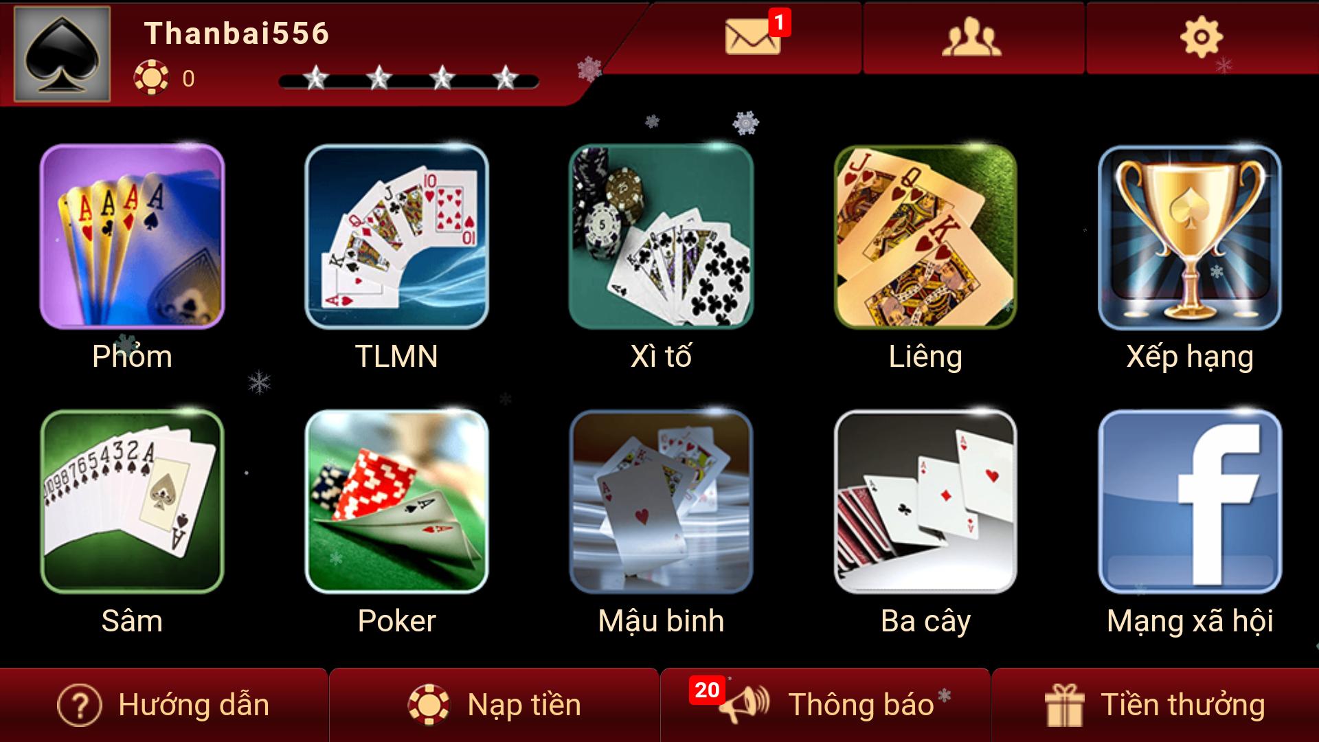 Danh bai online Tien len ta la