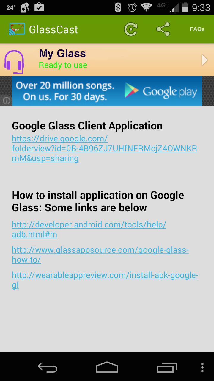 GlassCast